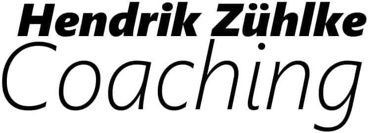 Schriftzug Hendrik Zühlke - Coaching